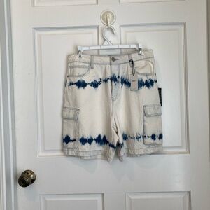 NWT Forever 21 Tye Dye Stripe Shorts
